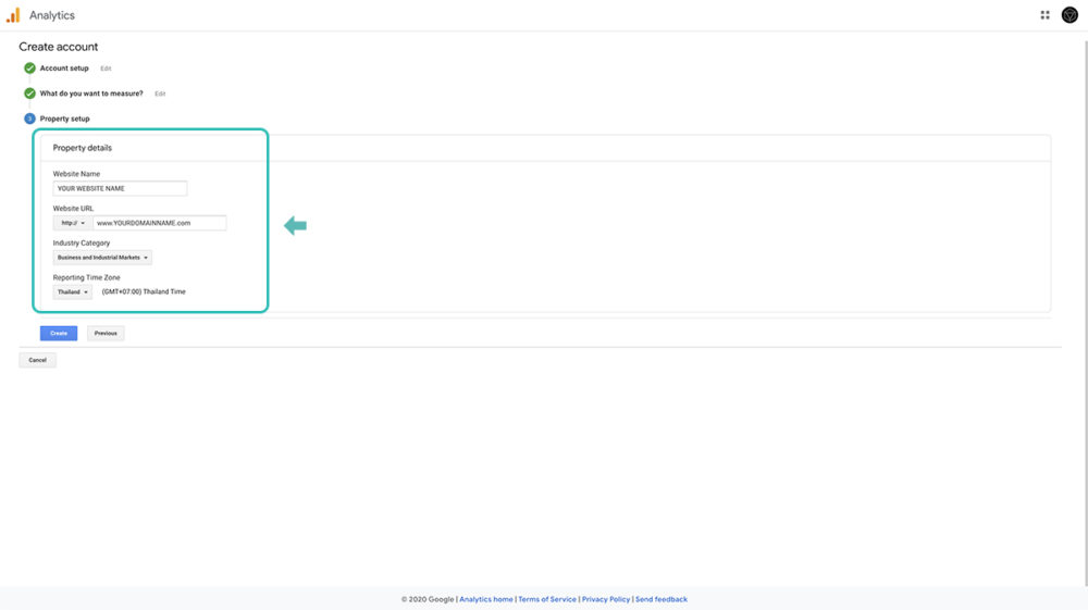 วิธีการติดตั้ง Google Analytics